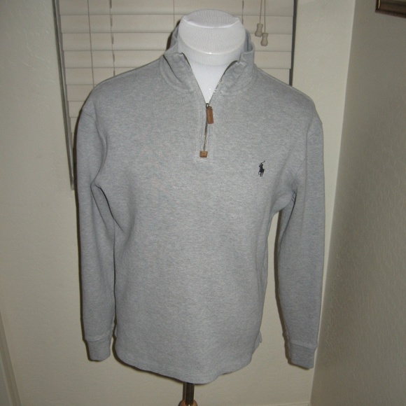 Polo Ralph Lauren Other - Polo Ralph Lauren 1/2 Zip Pullover - Medium Gray